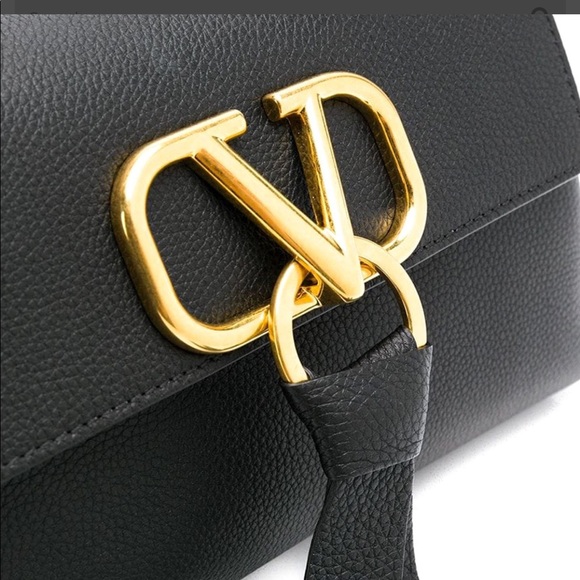 Valentino black leather cross body bag - Picture 4 of 13
